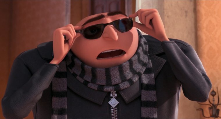 Грю Гадкий я в очках