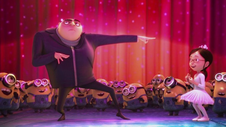 Гадкий я Грю танцует