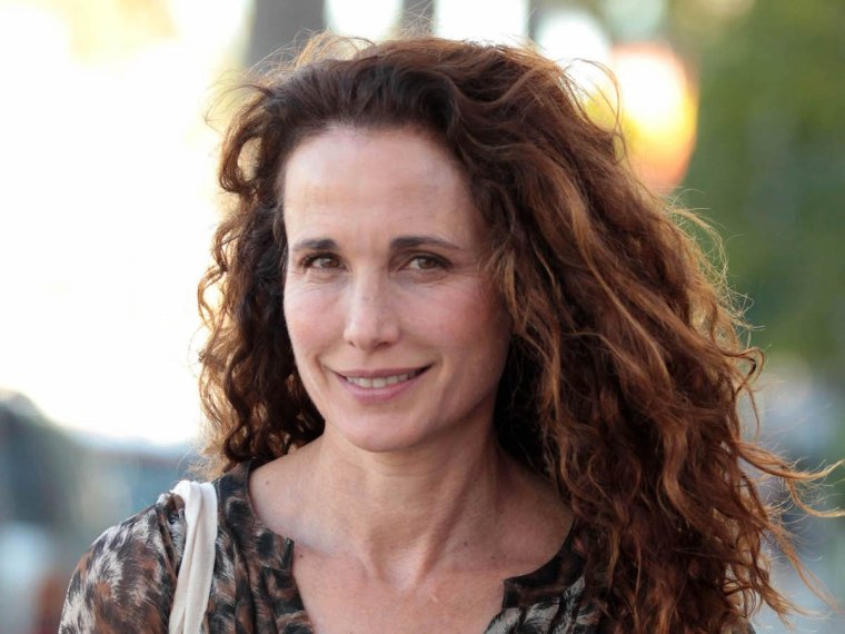 Энди МАКДАУЭЛЛ без макияжа