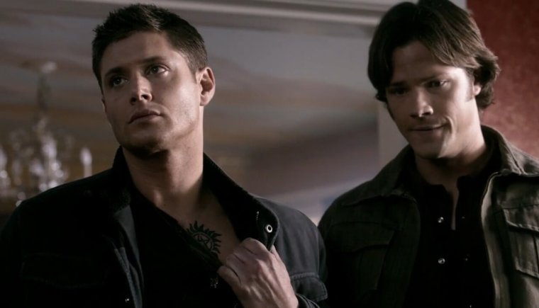 Тату Сэма и Дина