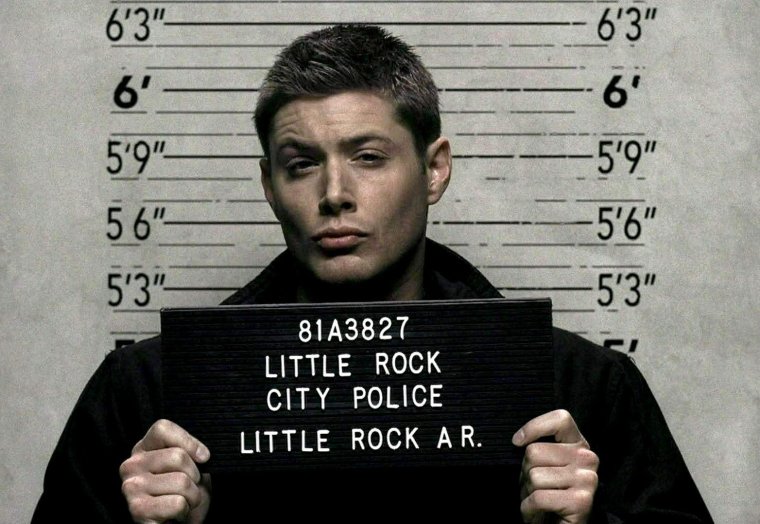 Дин Винчестер магшот