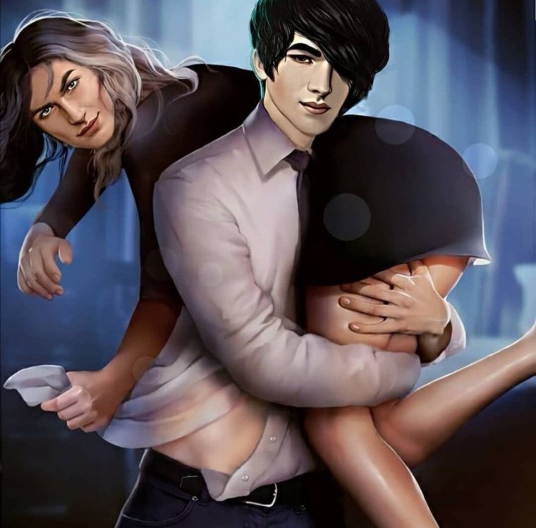 Виктор Ван арт и Мия рожденная луной