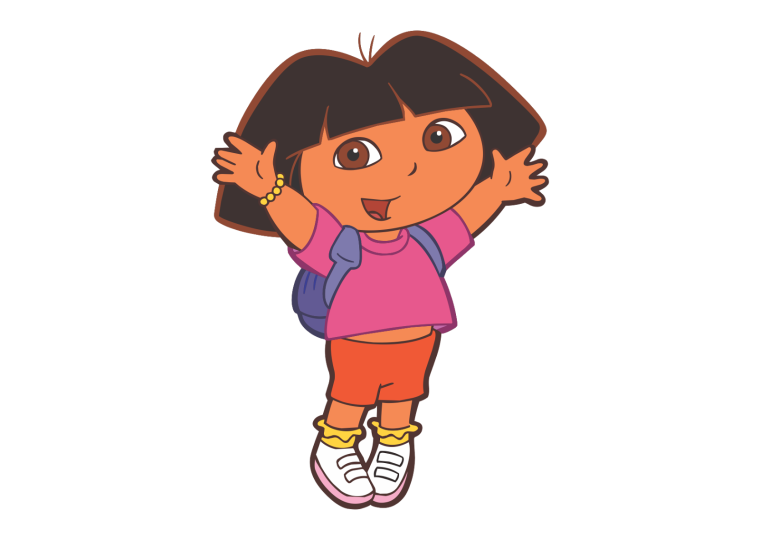 Даша путешественница вектор