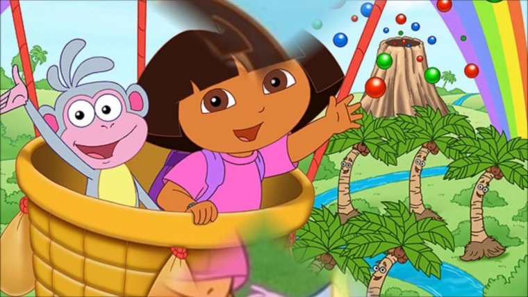 Дора Даша путешественница