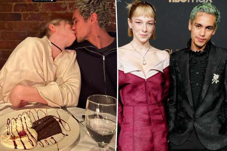 Dominic Fike and Hunter Schafer