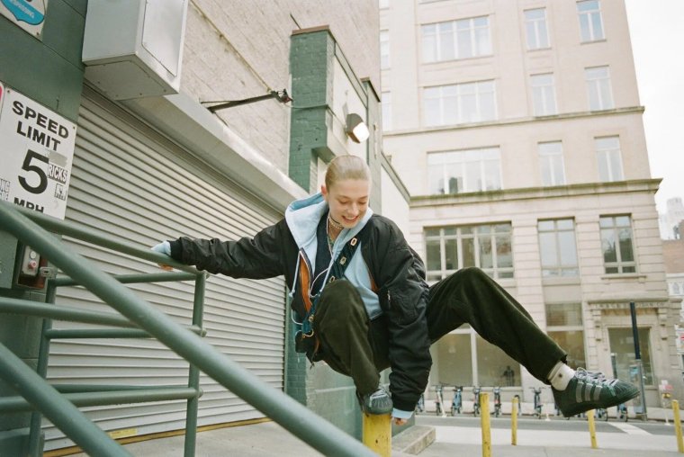 Hey guys im in New York City just Hanging out