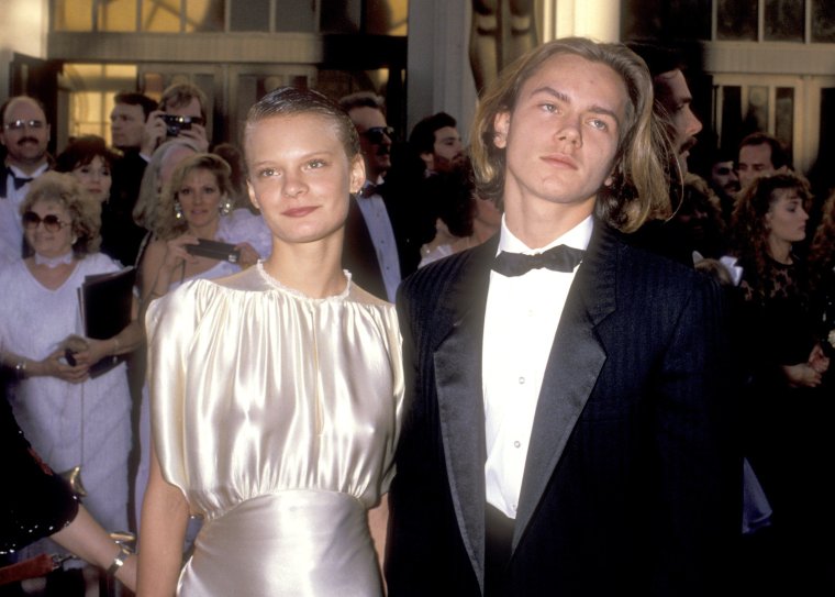 Ривер Феникс и марта Плимптон 1989