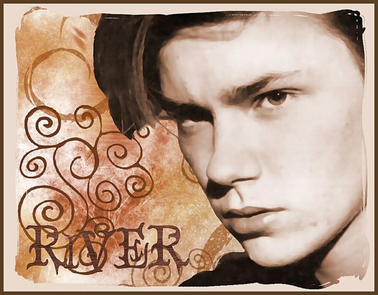 Ривер Феникс рисунок