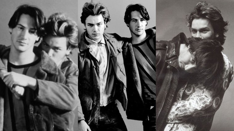 Ривер Хоакин и Киану Ривз