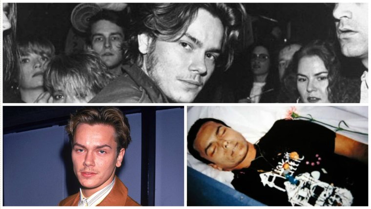 Ривер Феникс и Джонни Депп