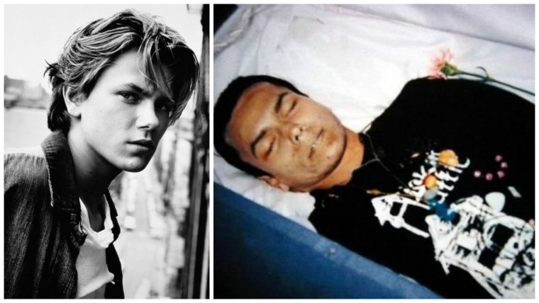 Ривер Феникс и Курт Кобейн