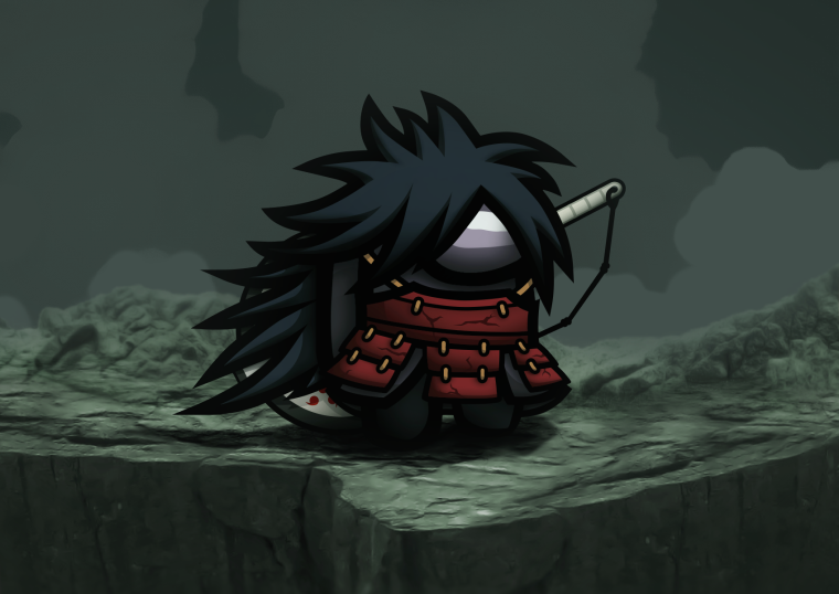 Мадара Учиха пиксель арт