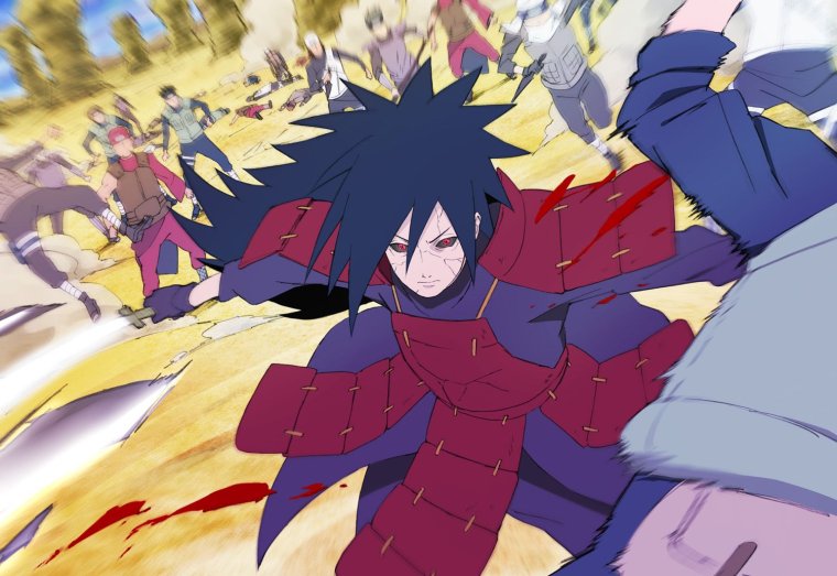 Мадара против Альянса шиноби