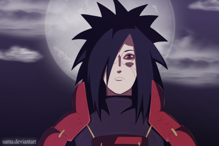 Мадара Учиха без Шарингана