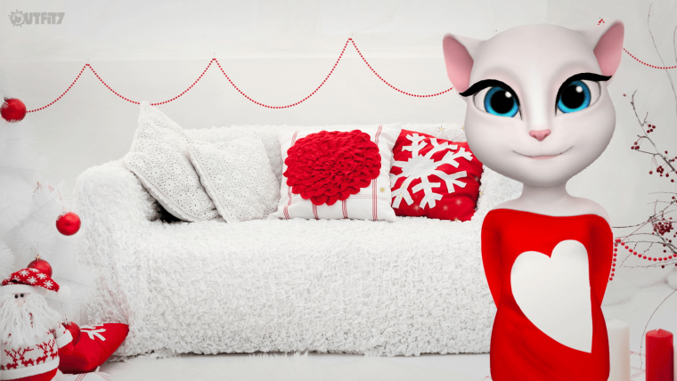 Кошки на новый год Анжела