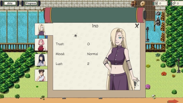 Kunoichi Trainer код патрона