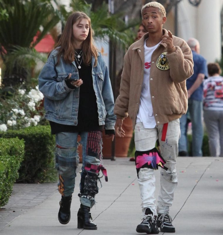 Одесса Адлон и Джейден Смит