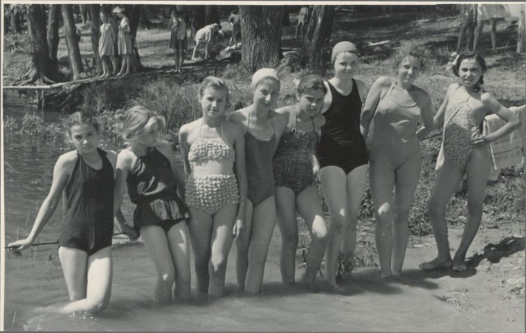 Пионерский лагерь 30х море