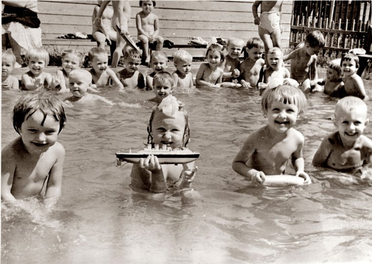 Советские дети на море