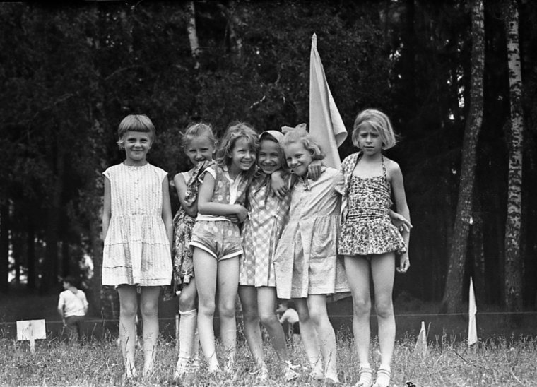 Детство СССР пионерлагерь