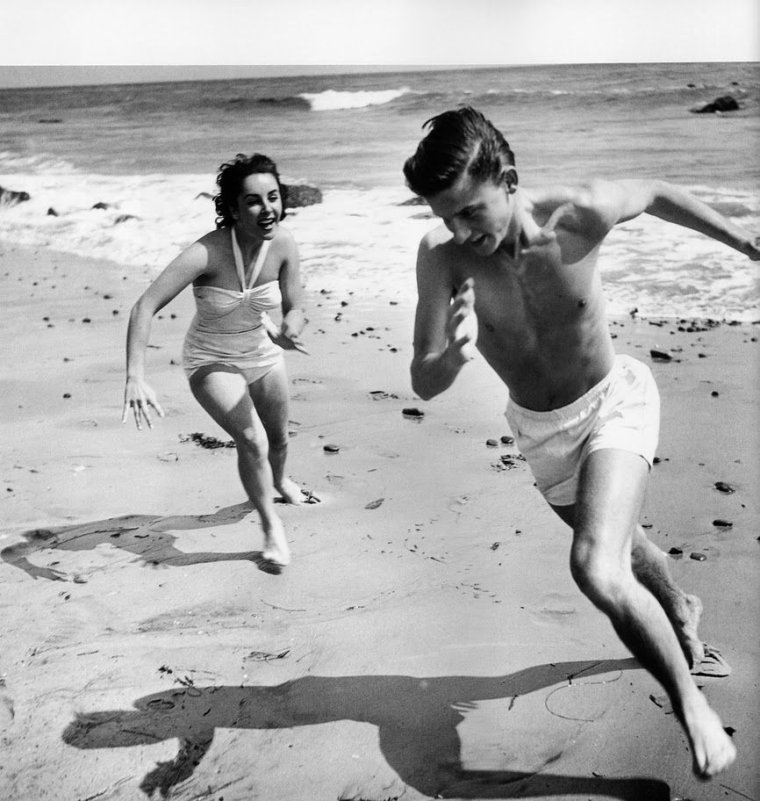 Детский пляж ретро