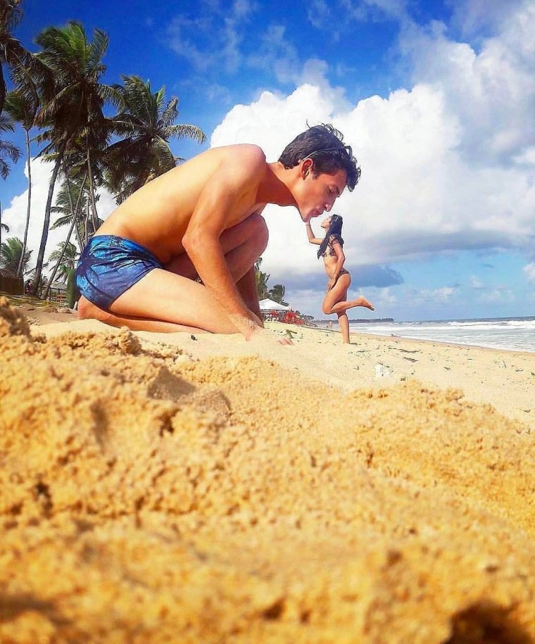 Необычные фотосессии на пляже