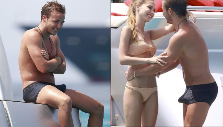 Марио Гетце встал