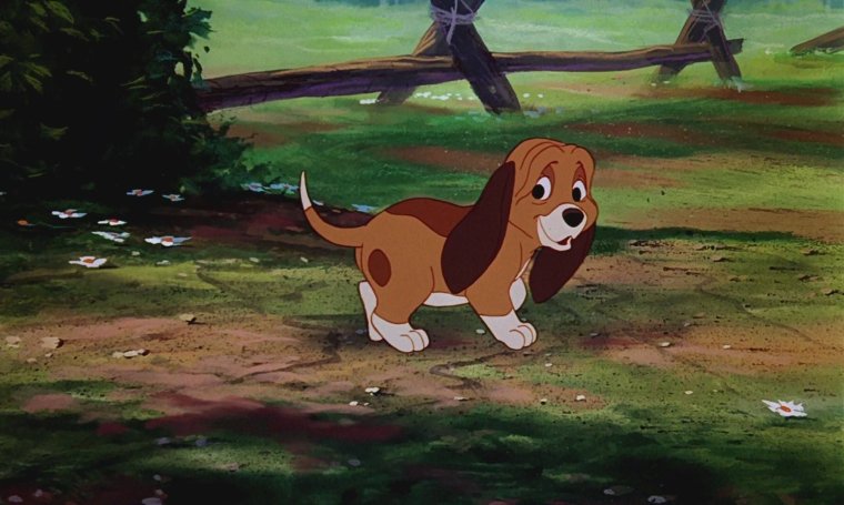 Уолт Дисней и Лис и пес