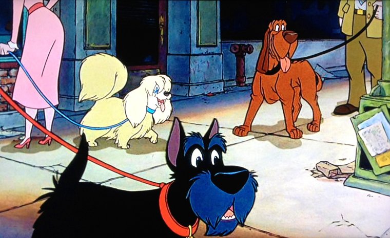 Мультфильмы Дисней Оливер и компания