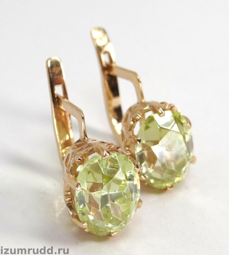 Серьги золотые Italina 583 пробы