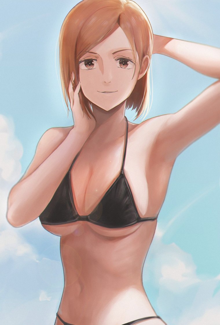 Нобара кугисаки в купальнике