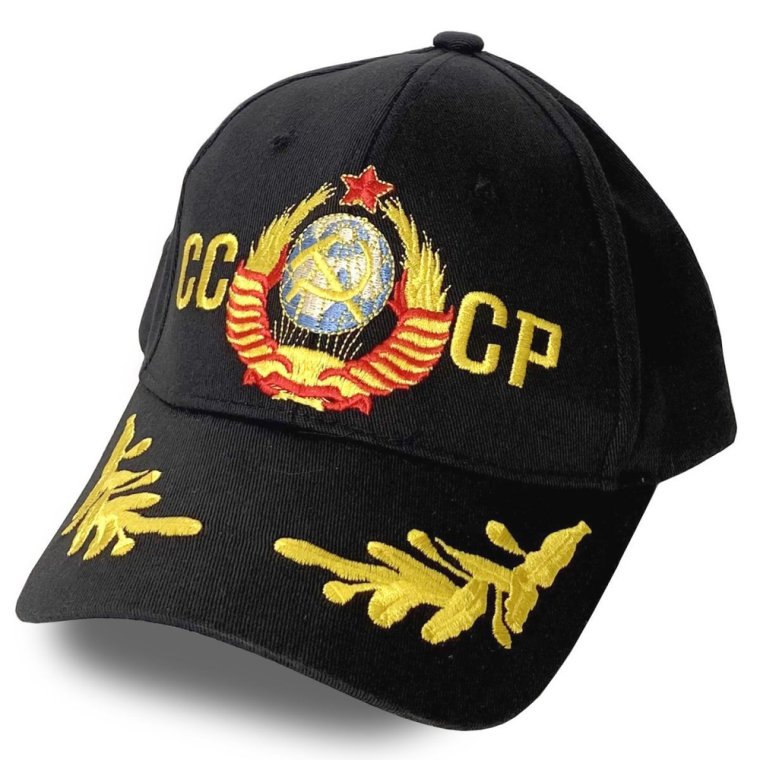 Бейсболка СССР 1922 черная