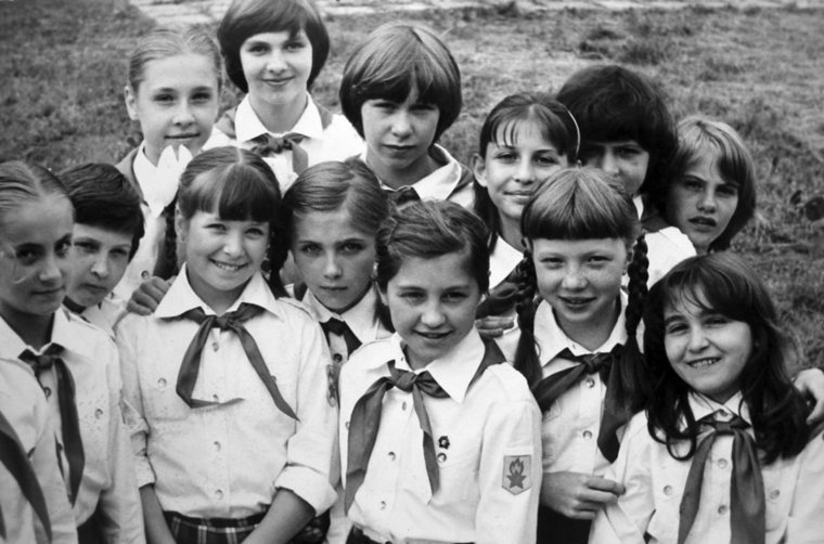 СССР 80х пионеры лагерь