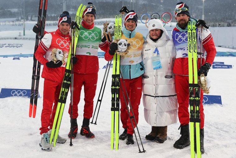 Елена Вяльбе на Олимпиаде в Пекине 2022