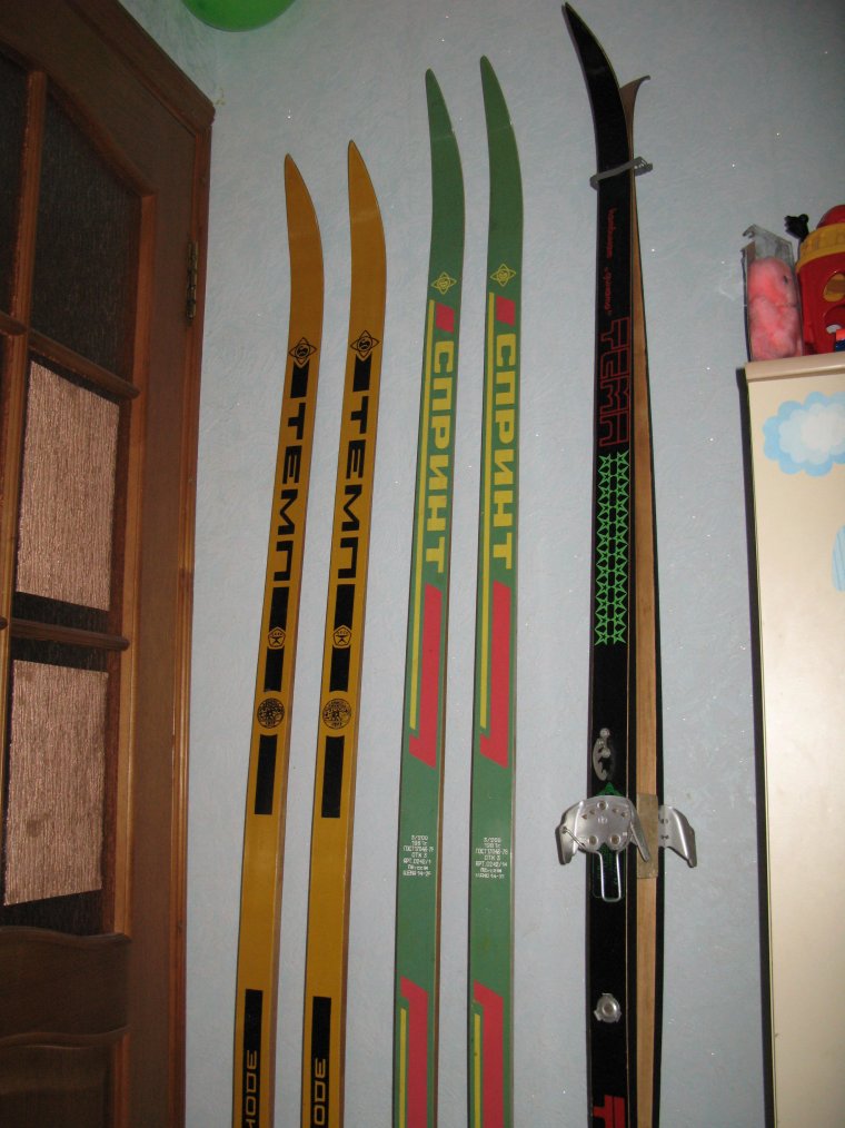 Лыжи беговые Россия СССР