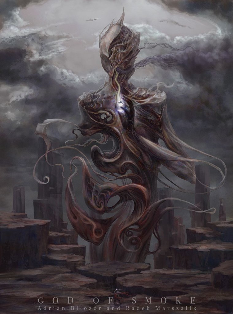 Темное божество арт