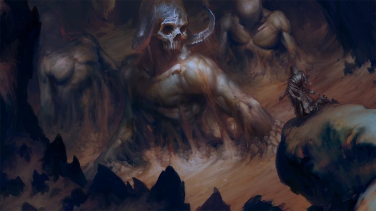 Титан Кронос в пустыне