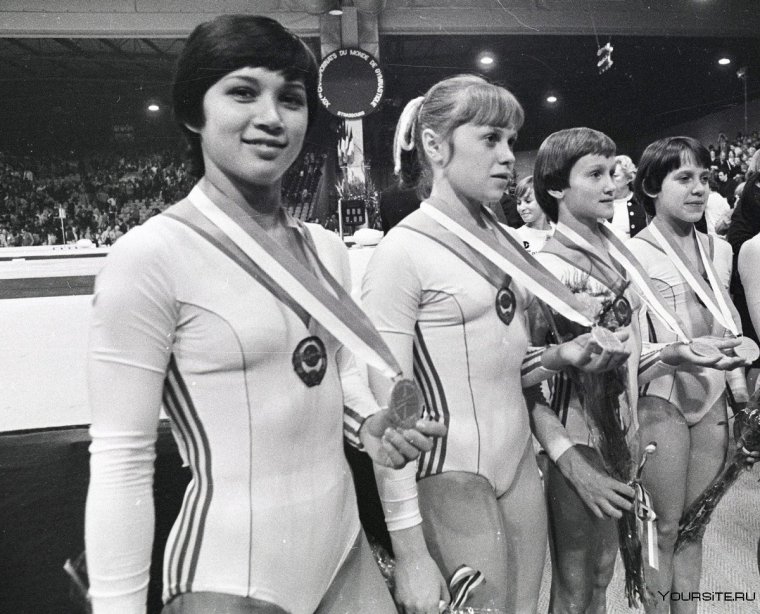 Надя Команечи 1975 Чемпионат Европы в Норвегии