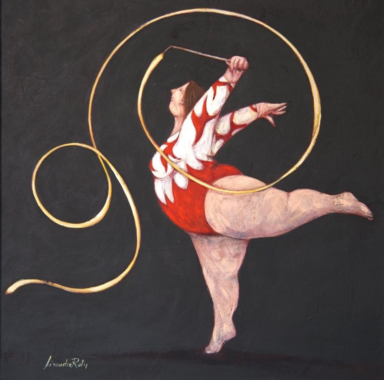 Гимнастки в живописи