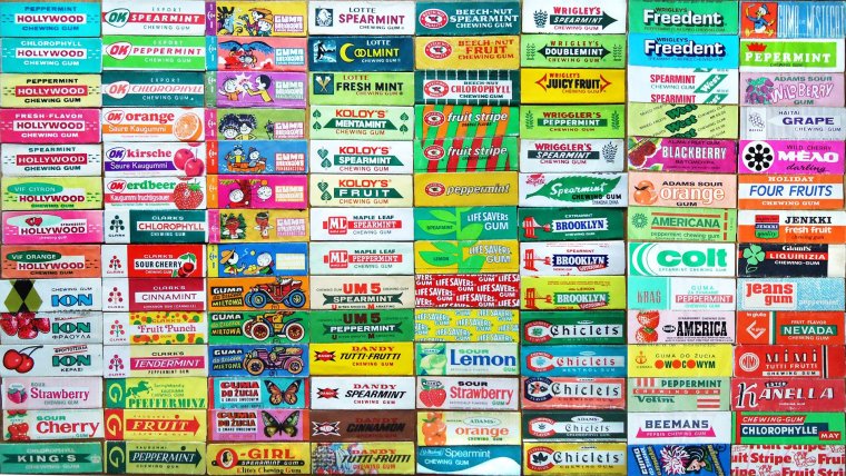 Жевательные резинки 70-х