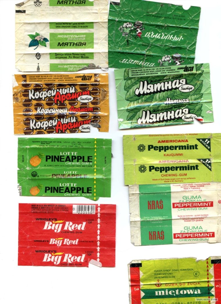 Советская жевательная резинка