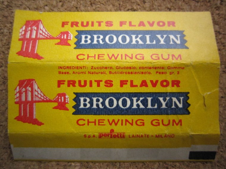 Жевательная резинка 70-80 годов