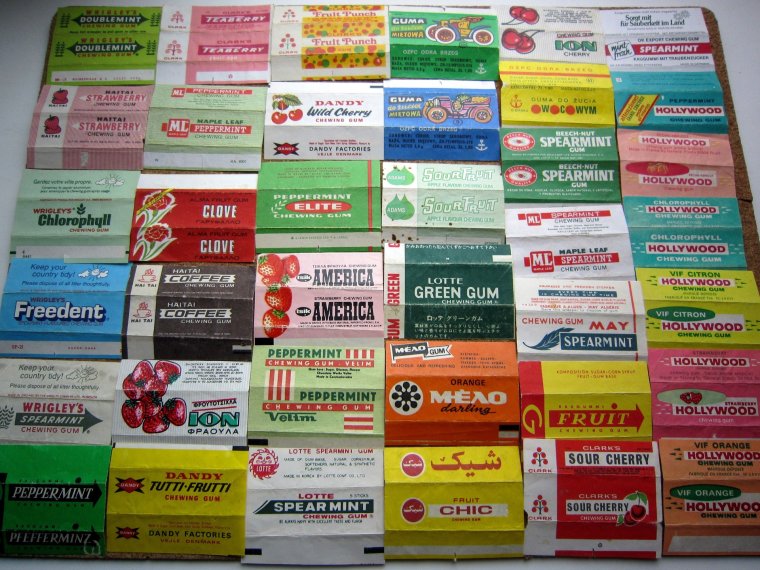 Первая Советская жвачка