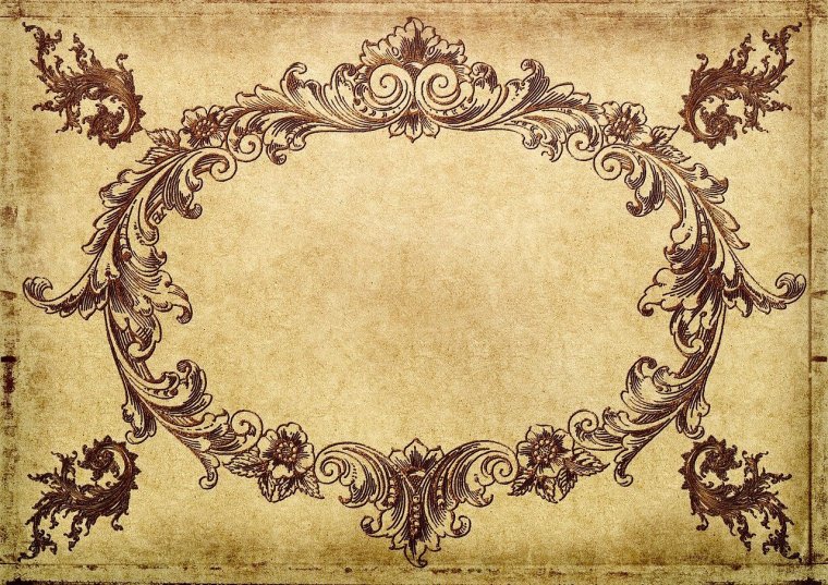 Винтажная рамка