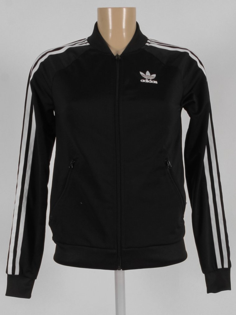 Чёрная олимпийка адидас Дания