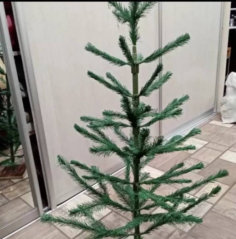 Советская искусственная елка