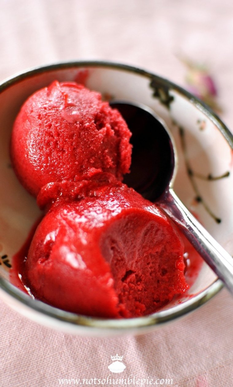 Сорбет малиновый Мария