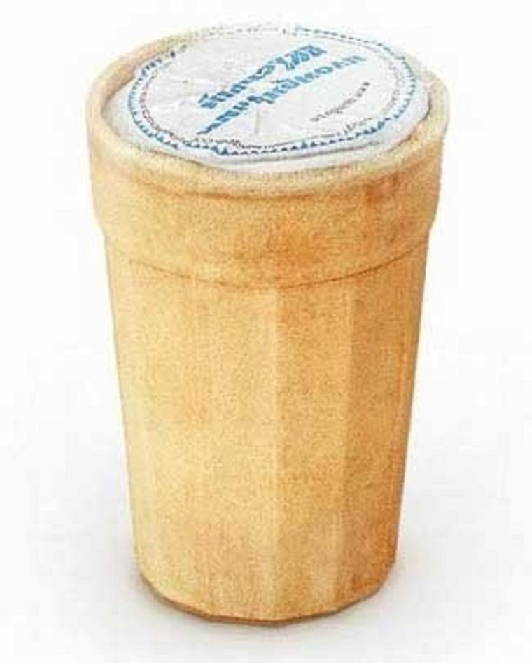 Советский пломбир в стаканчике СССР