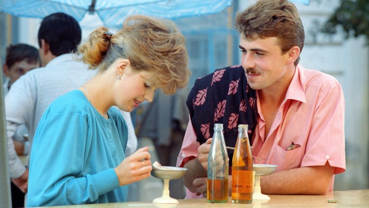 Кафе мороженое СССР