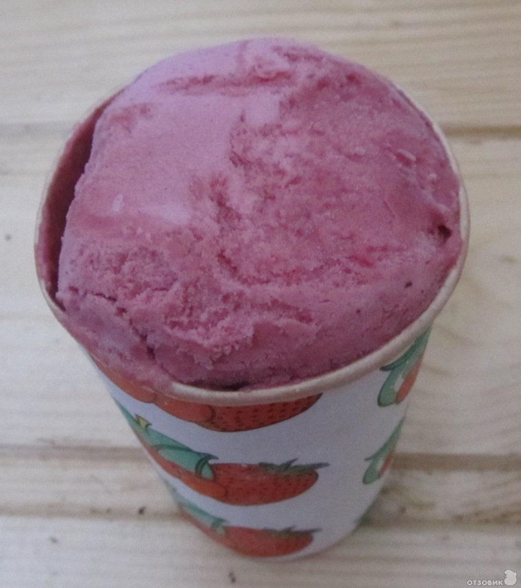 Мороженое томатный щербет